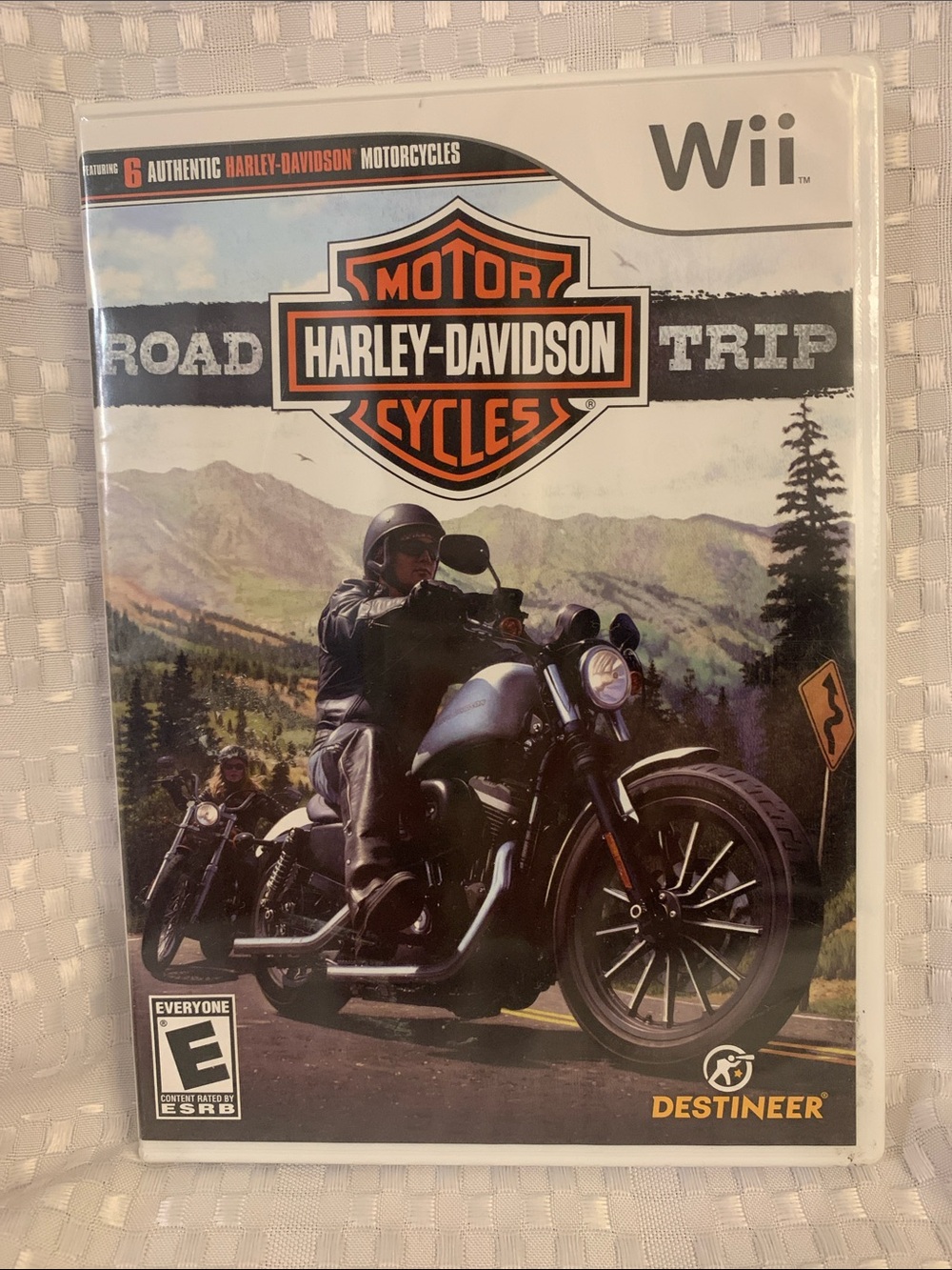 Wii Harley-Davidson Motorcycles Road Trip game. New, factory sealed.